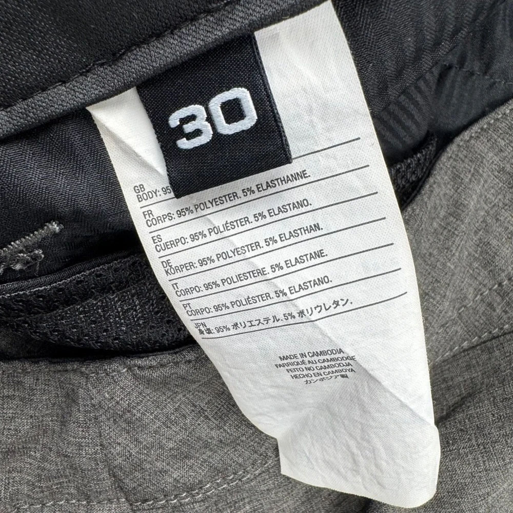 Volcom Surf & Turf Hybrid Shorts Mens 30 Gray 4-Way Stretch Skater Surfer